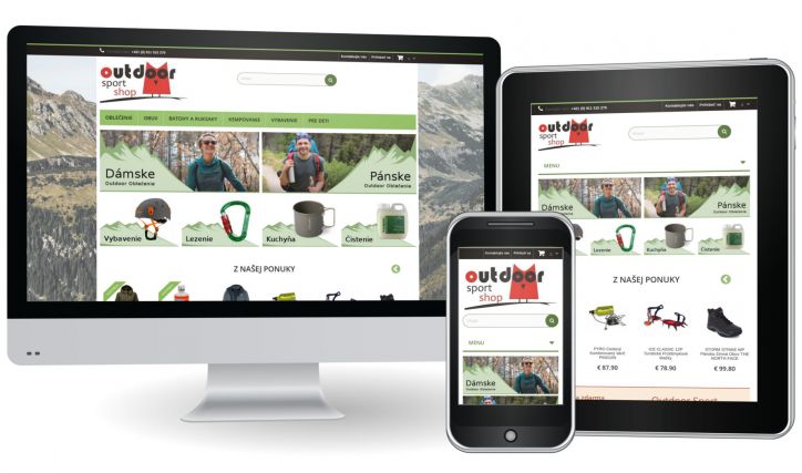 Outdoor Sport Shop E-commerce Website