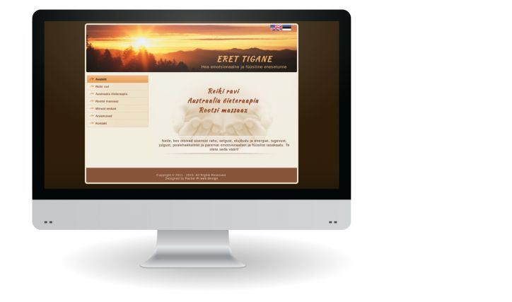 Reiki Healing Eret website